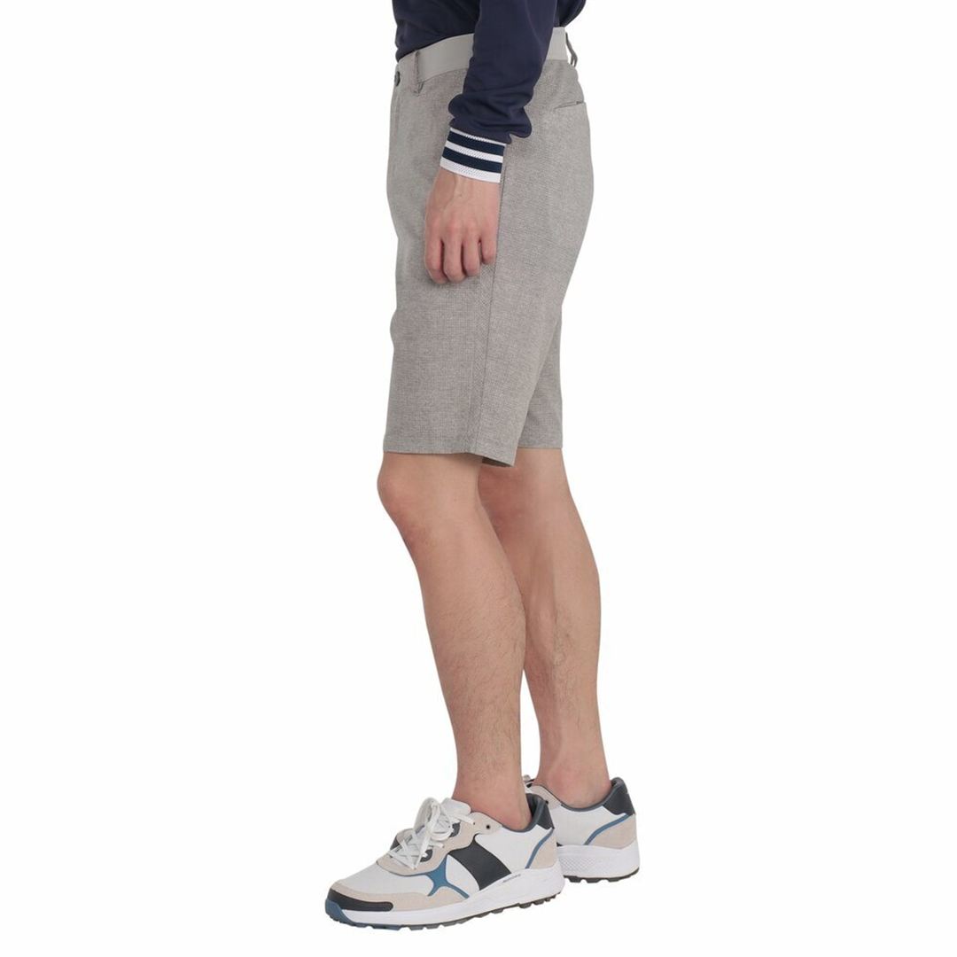 ネクスライトストレッチヒーローハーフパンツ グレー杢 XL