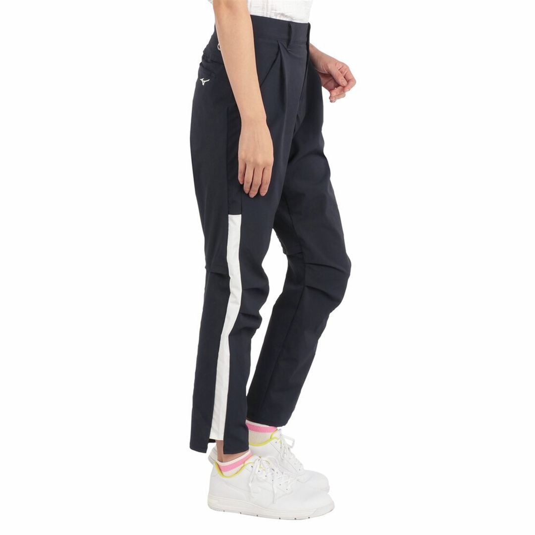 ストレッチワンタックパンツ ネイビー S
