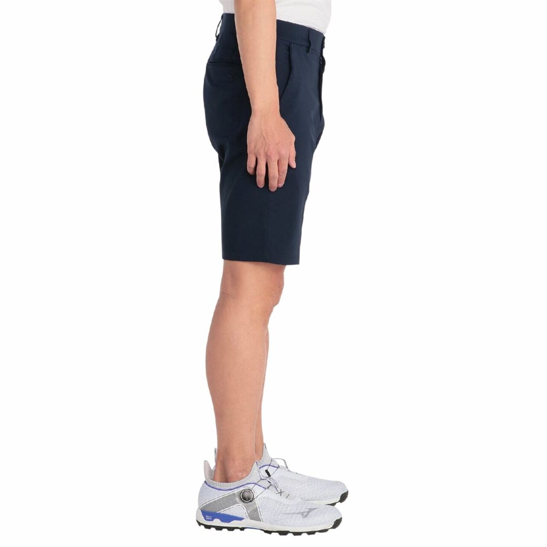 ストレッチチノムーブハーフパンツ ディープネイビー XL