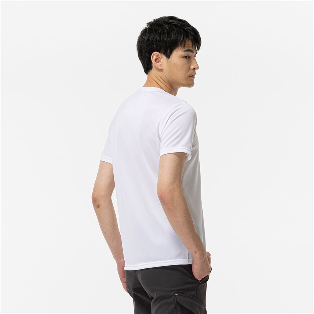 クルーネック ワークTシャツ(制電／半袖) ホワイト XS