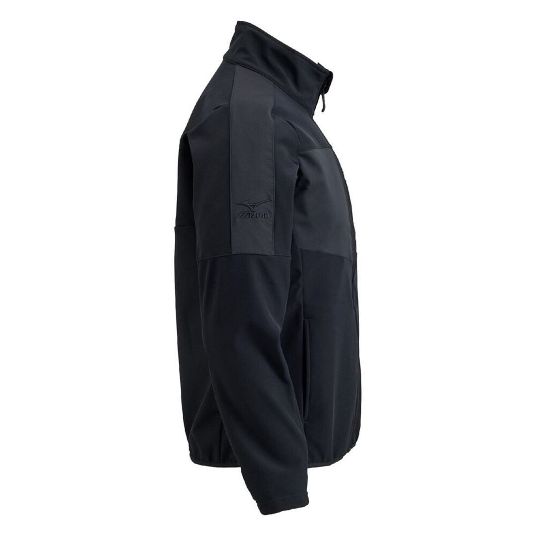 【防風】テックシールドジャケット ストレッチ ブラック S