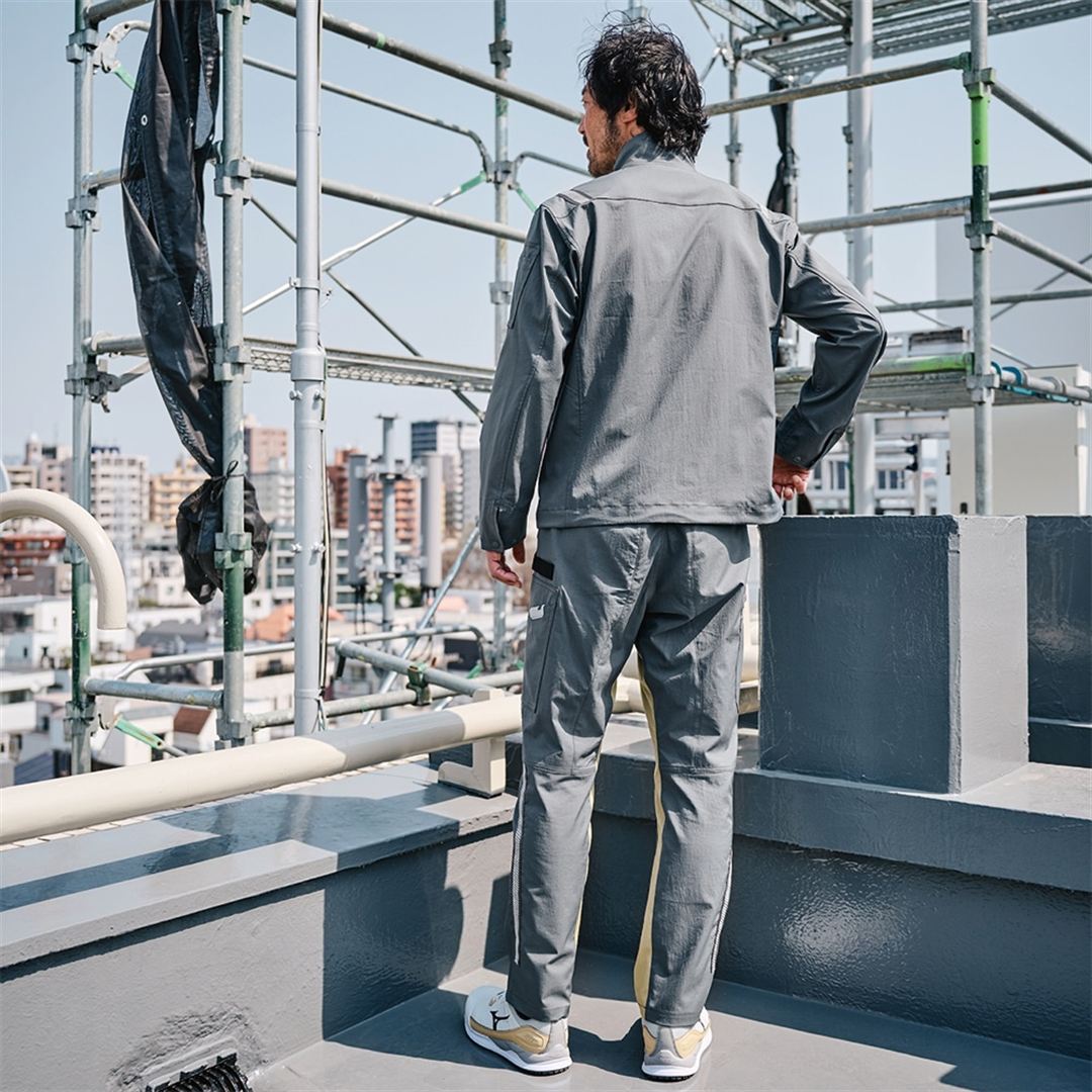 【ミズノ公式オンライン限定】ストレッチ撥水ブルゾン(制電) グレー M