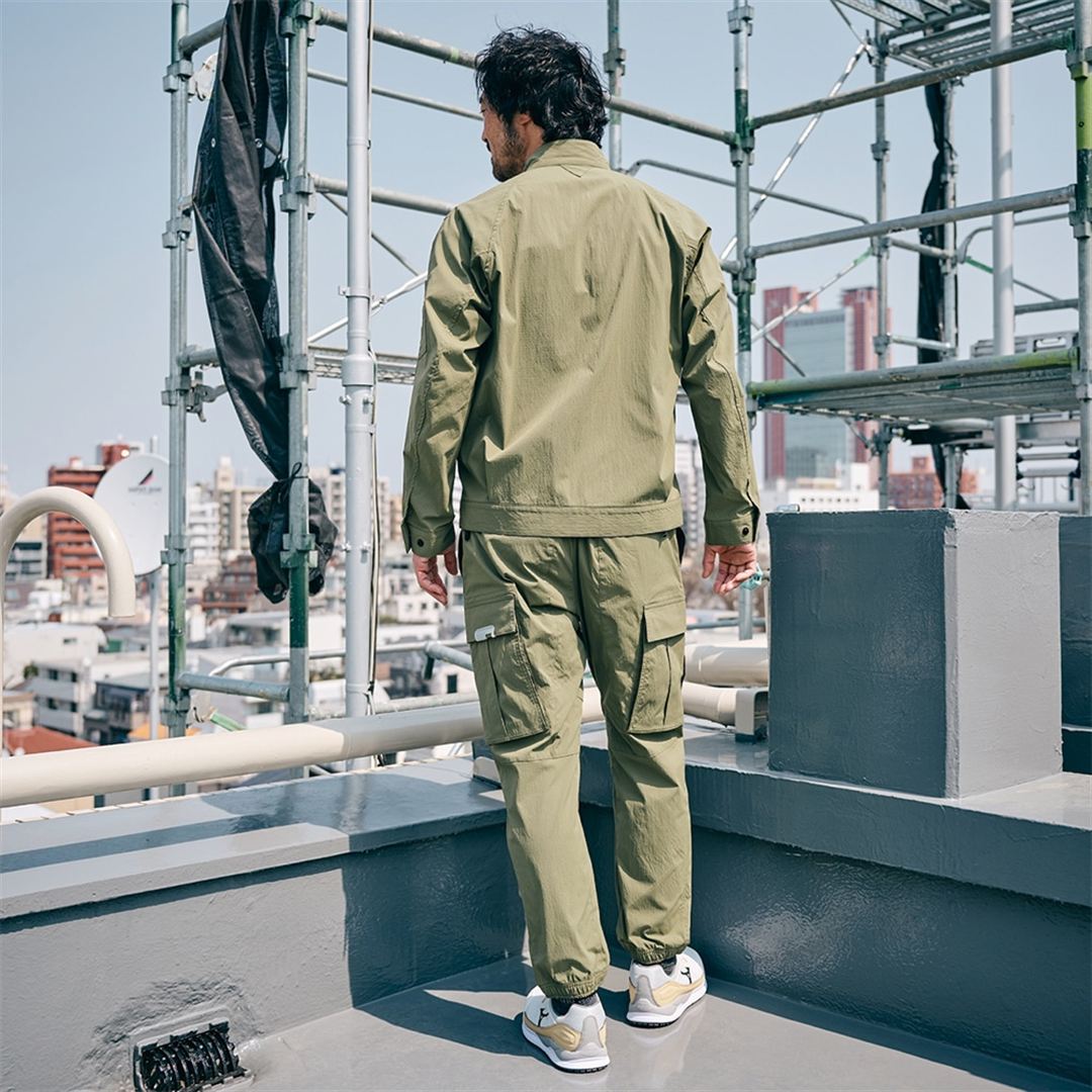 【ミズノ公式オンライン限定】ストレッチカーゴパンツ カーキ XL