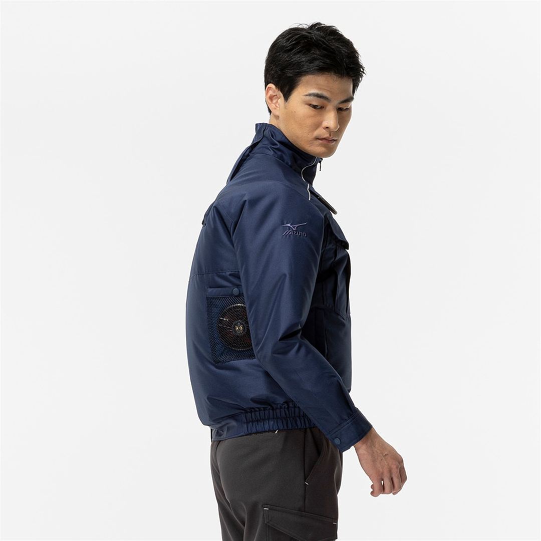 エアリージャケット TOUGH フルハーネス型安全帯対応モデル(ファン・バッテリー別売り) ドレスネイビー S