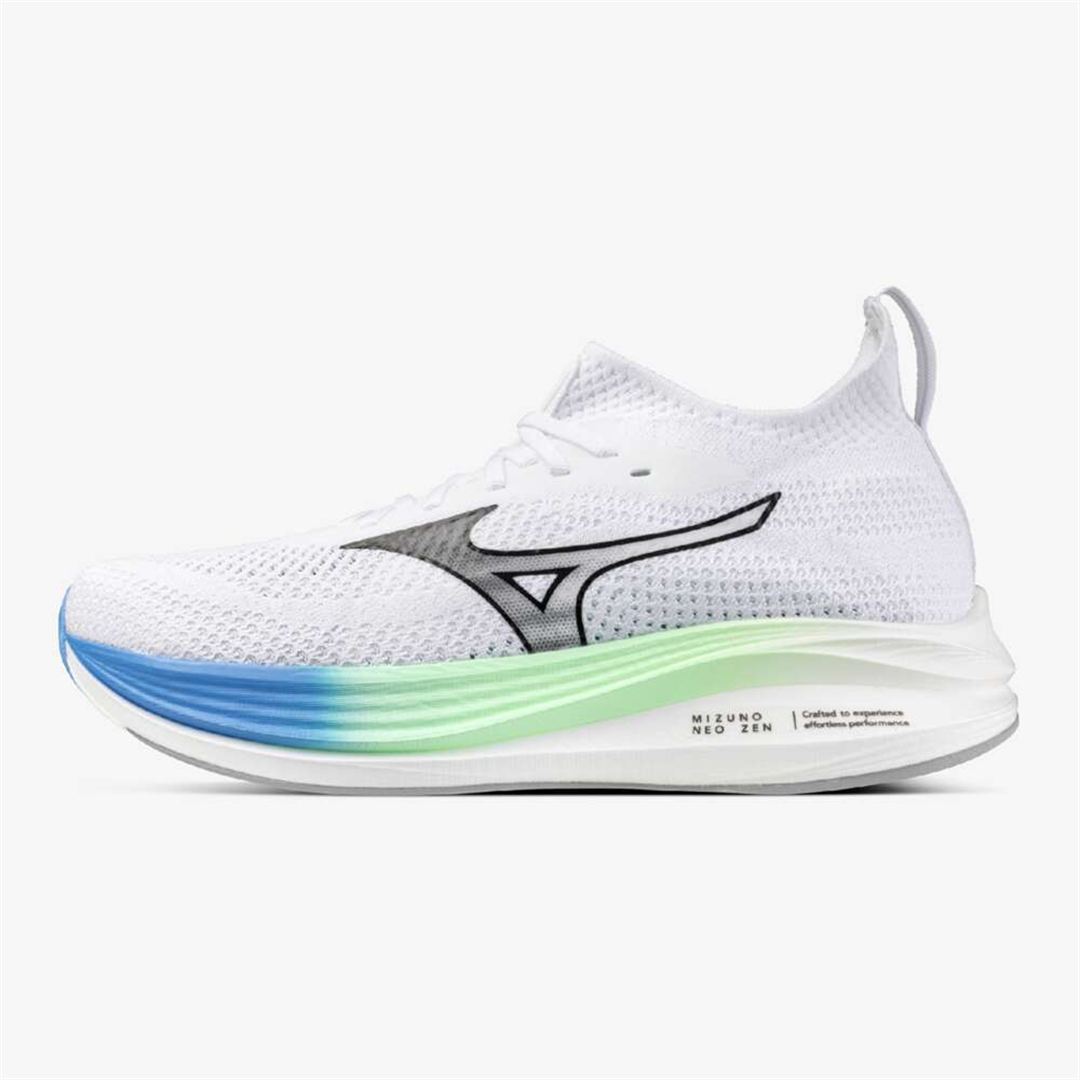 MIZUNO NEO ZEN(ランニング) ホワイト×ブラック×ブルー 25.0