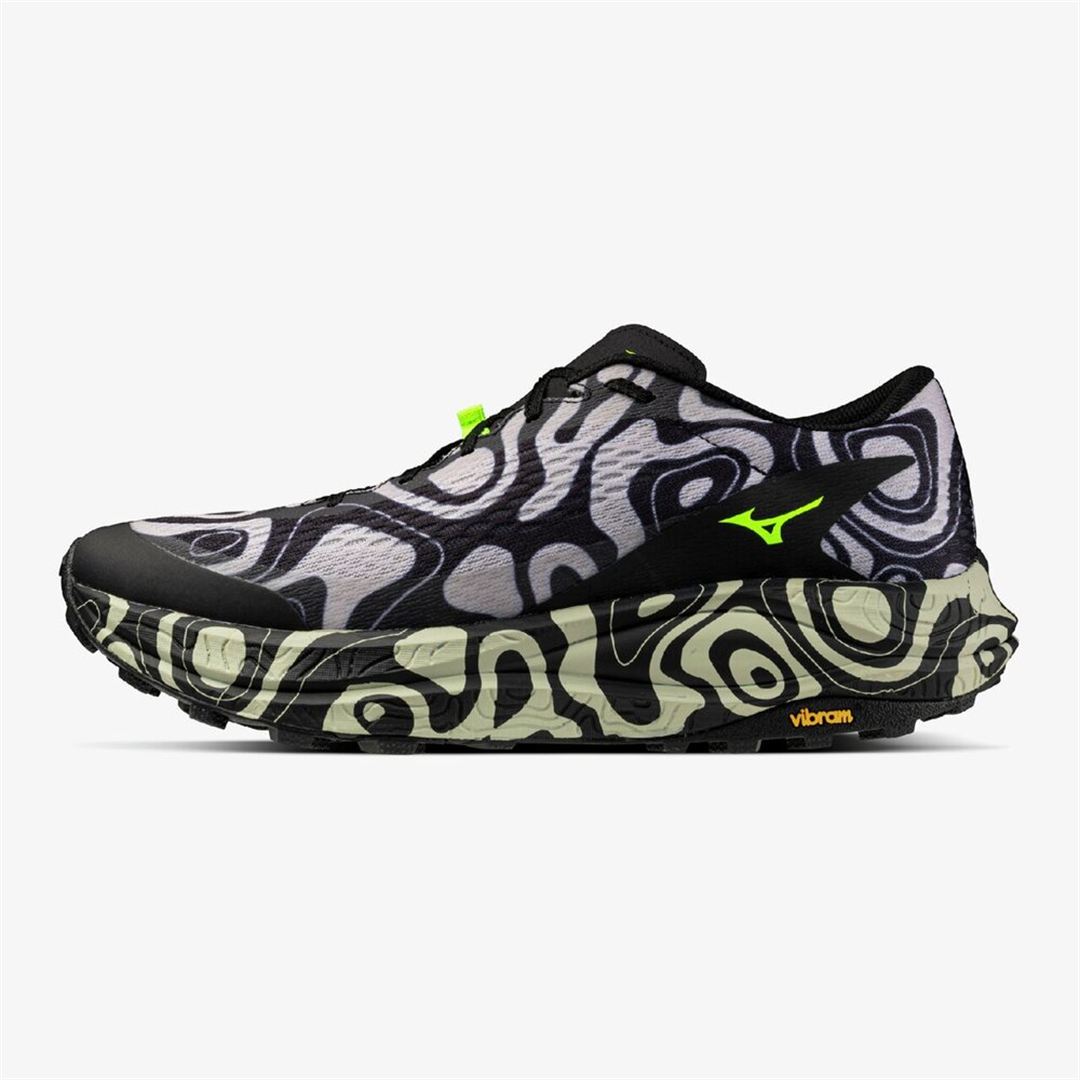 【ミズノ直営限定】MIZUNO NEO ACCERA(トレイル) ブラック×イエロー×ホワイト 23.0