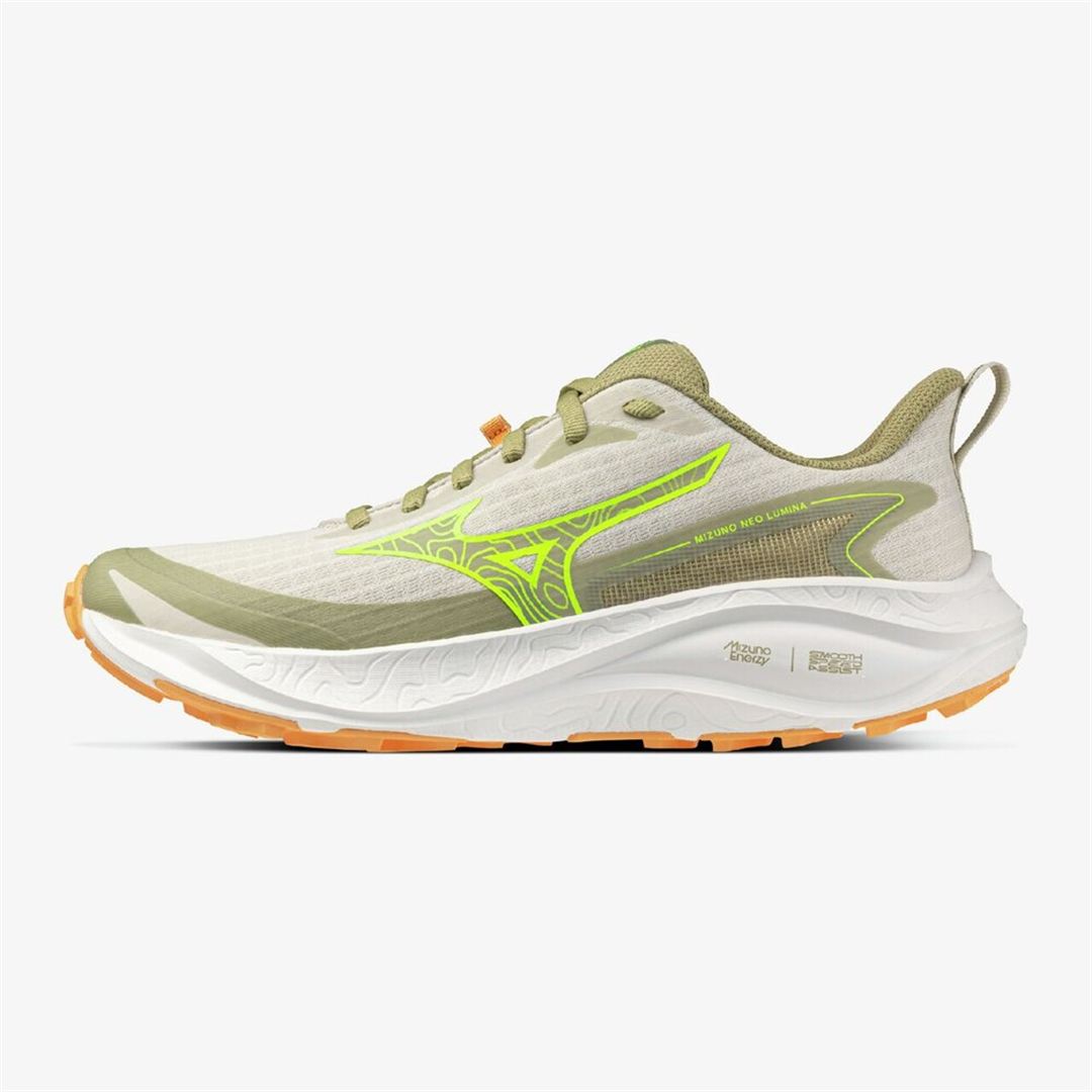 【ミズノ直営限定】MIZUNO NEO LUMINA(トレイル) ベージュ×イエロー×ホワイト 23.0