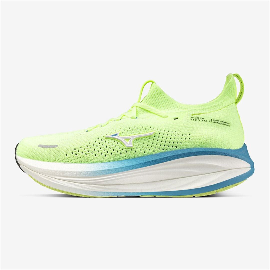 MIZUNO NEO VISTA3(スピードワーク／テンポ走) イエロー×ホワイト×スカイブルー 28.0