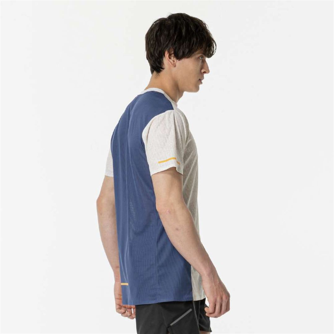 【汗処理／通気】ドライエアロフロープレミアムTシャツ(オーロラ) プリスティン S