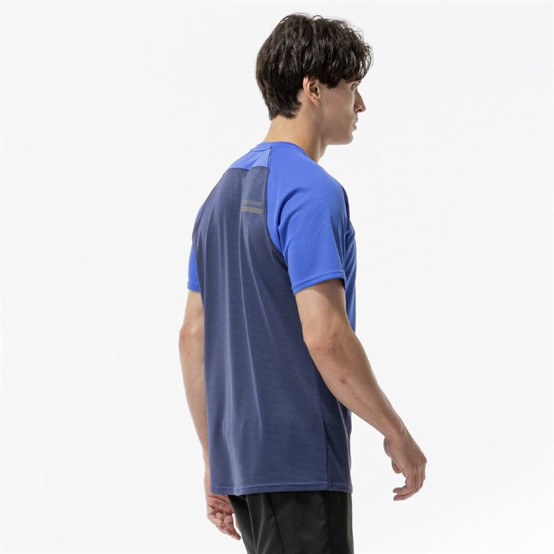 【汗処理／通気】ドライエアロフローTシャツ ダズリングブルー XL
