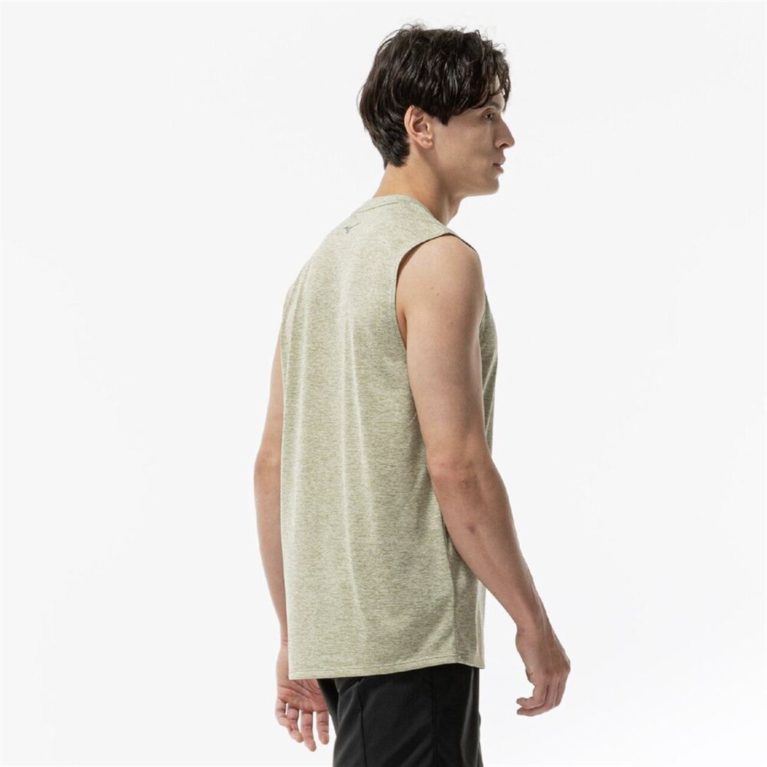 【ミズノ直営限定】クイックドライ スリーブレスTシャツ エルム XL