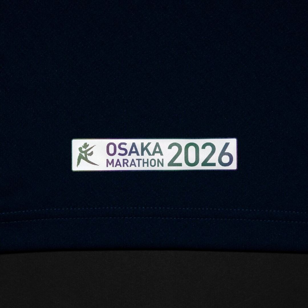 【大阪マラソン2026】大会記念Tシャツ(オーロラ) ロイヤルブルー S
