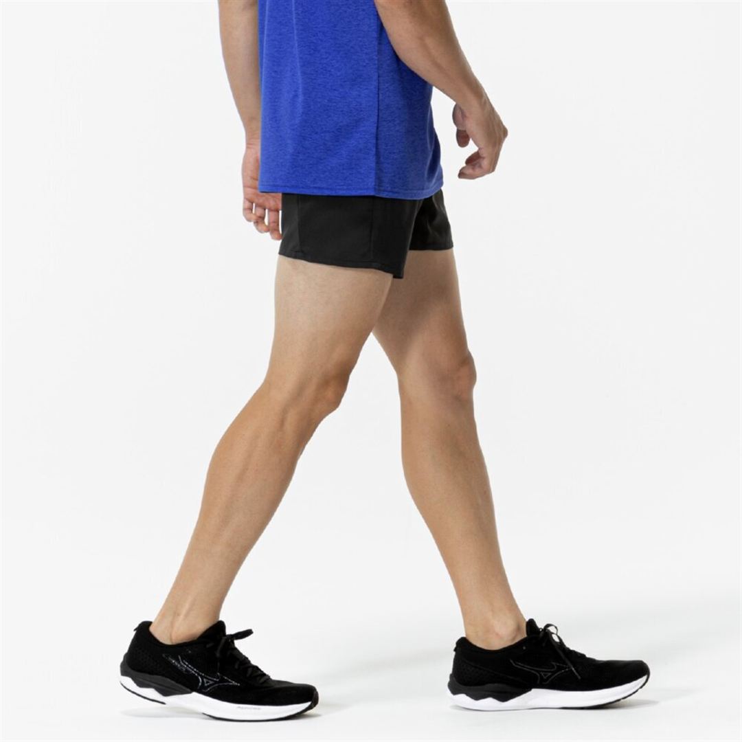 ランニング マルチポケットパンツ 6インチ ブラック XL