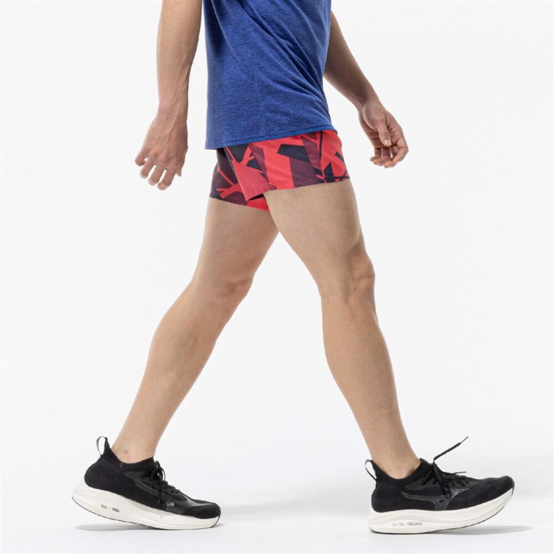 ランニング マルチポケットパンツ グラフィック6インチ パラダイスピンク XL
