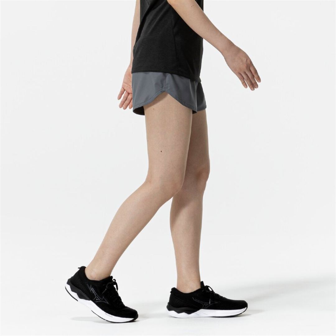 ランニング マルチポケットパンツ 4インチ グレー XL