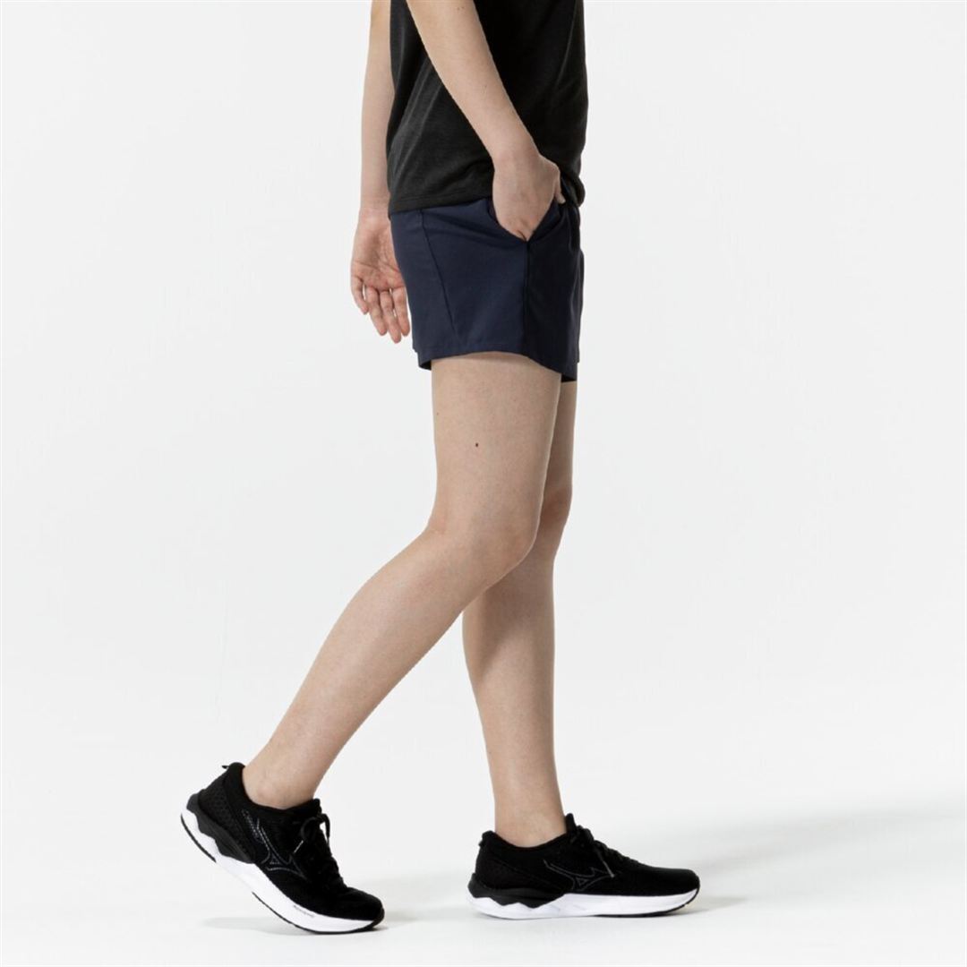 ランニング マルチポケットパンツ プラス 6.5インチ ネイビー XL