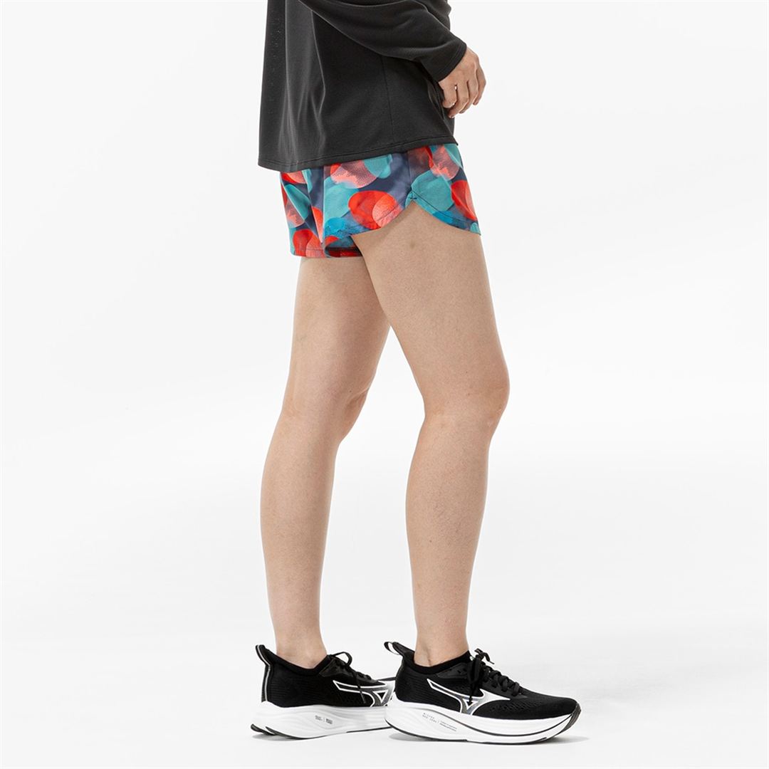 ランニング マルチポケットパンツ グラフィック4インチ インシグニアブルー XL