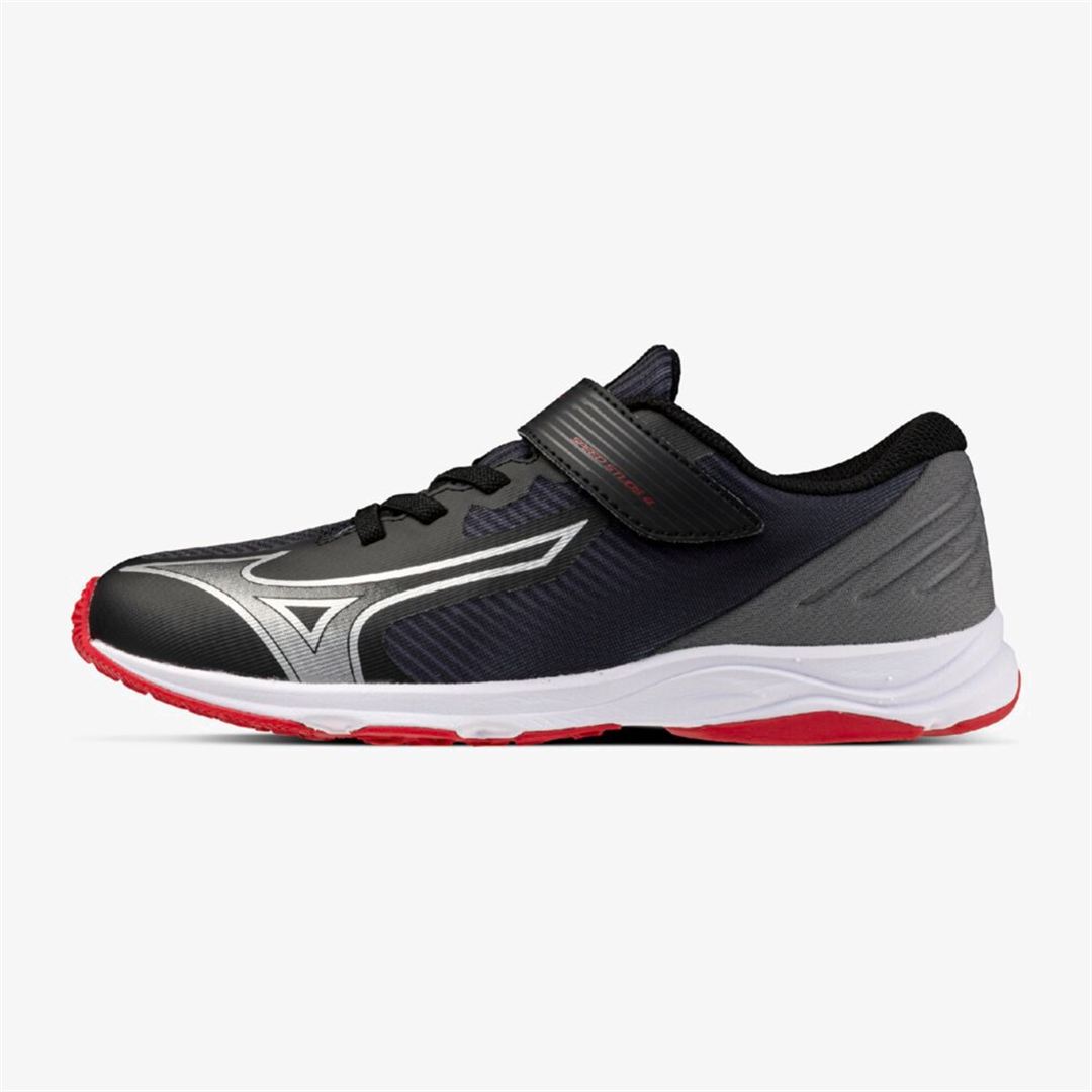 スピードスタッズ4 ベルト ブラック×レッド 21.0