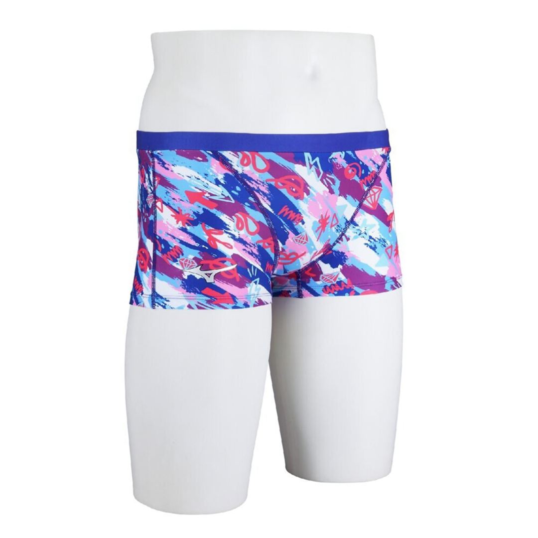 【Ri Collection】競泳練習用ショートスパッツ ローズ XL