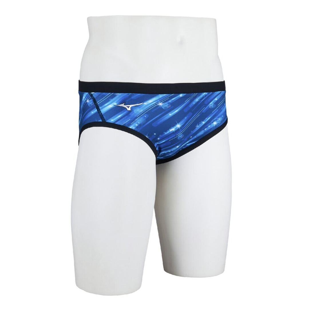 【Ri Collection】競泳練習用スーパーショート ブルー XS