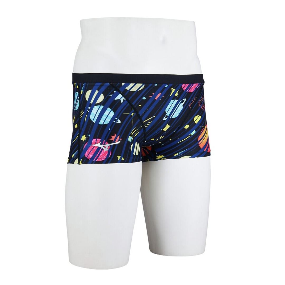【Ri Collection】競泳練習用ショートスパッツ ブラック XS