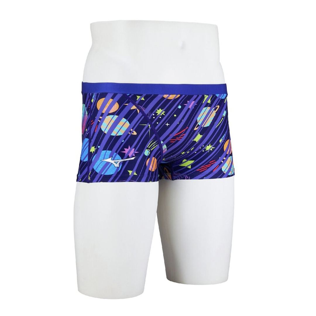 【Ri Collection】競泳練習用ショートスパッツ バイオレット XS