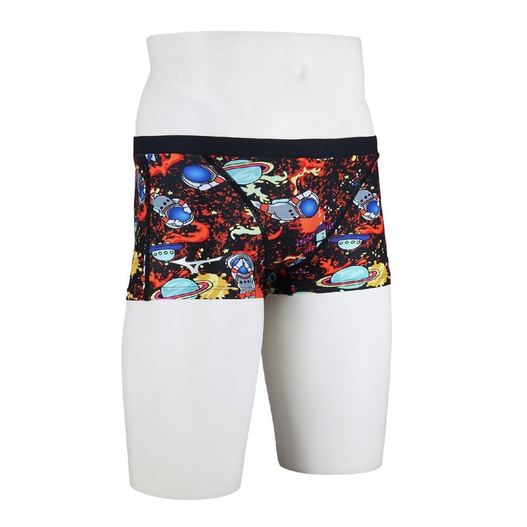 【Ri Collection】競泳練習用ショートスパッツ ブラック 120