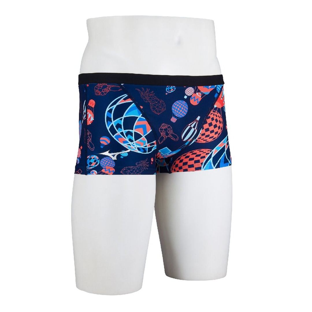 【Ri collection】競泳練習用ショートスパッツ ネイビー XS