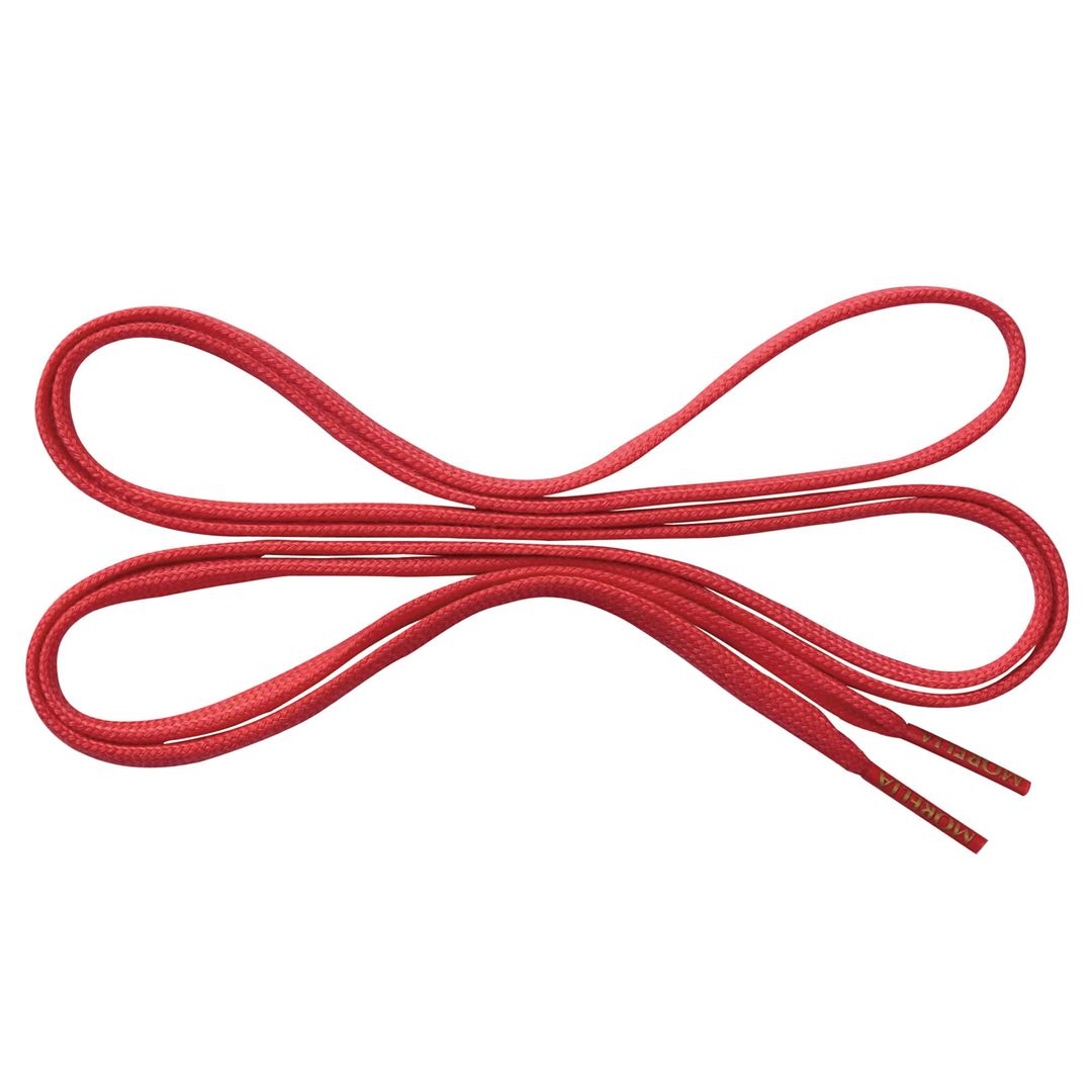 【モレリア】シューレース（平型／幅：6mm） レッド 130cm