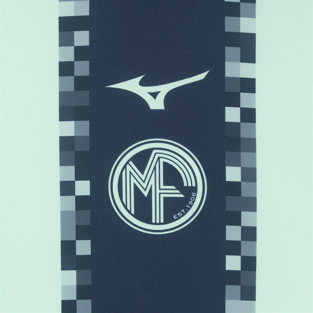 MZFB フットボールTシャツ ネオミント S