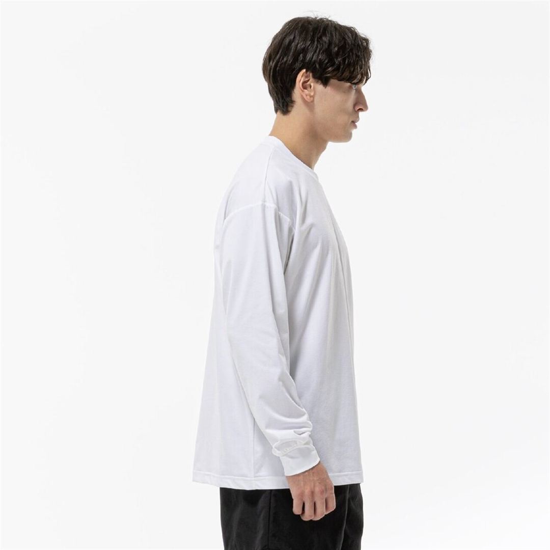 モレリア ストレッチソフトドライTシャツ(長袖) ホワイト XL