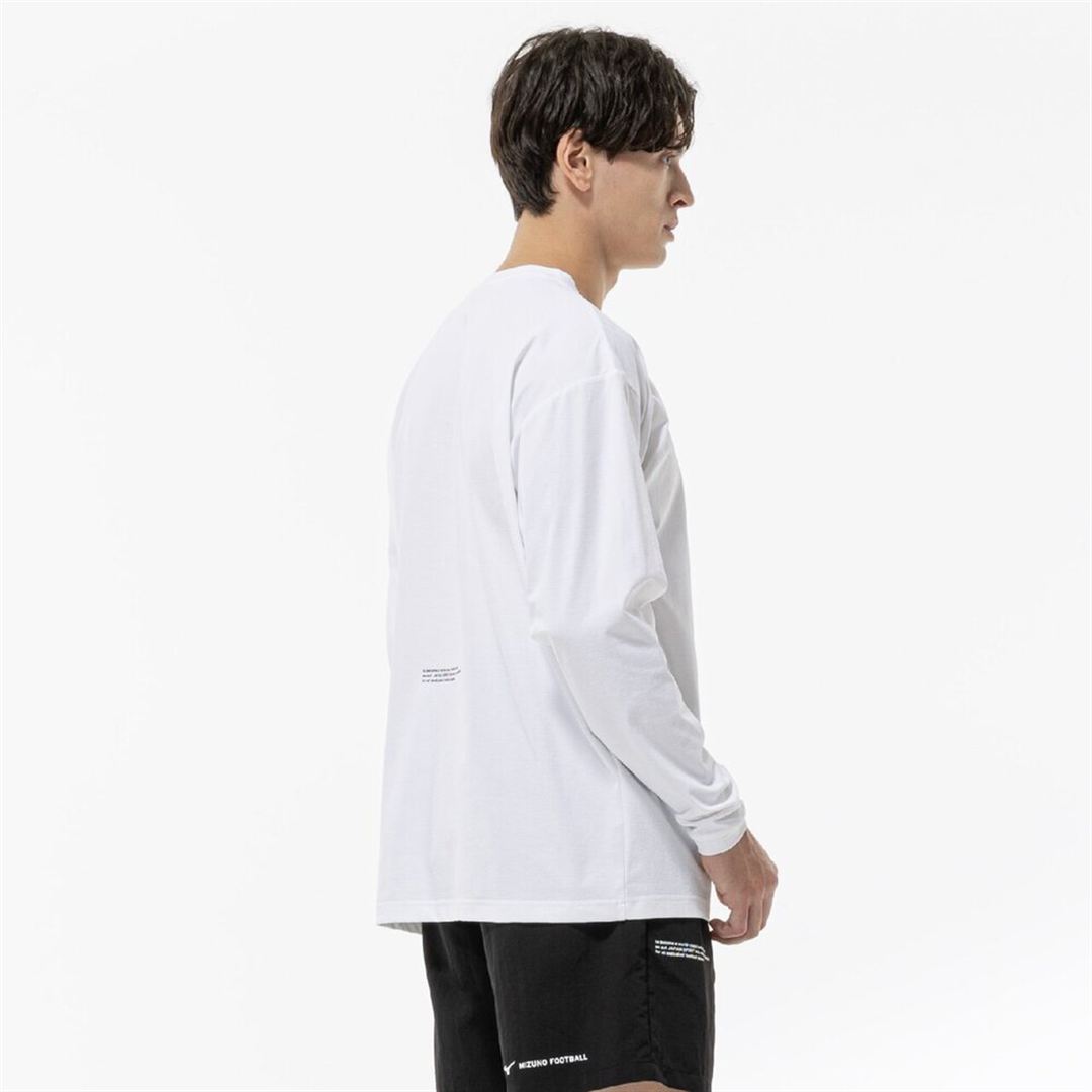 ストレッチソフトドライTシャツ(長袖) ホワイト S