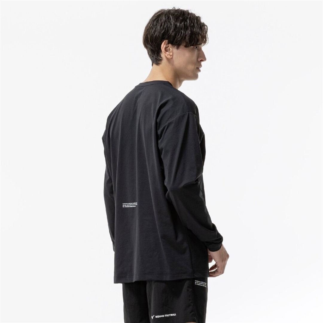 ストレッチソフトドライTシャツ(長袖) ブラック XL