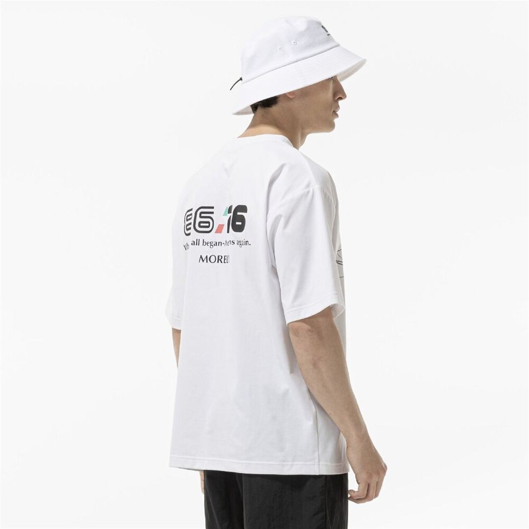 モレリア プリントTシャツ ホワイト S