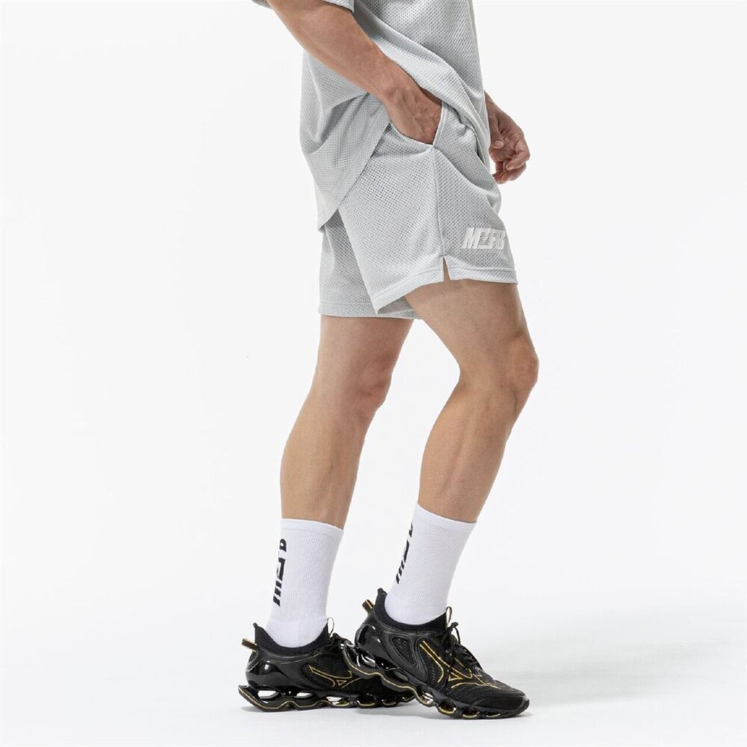 MZFB メッシュパンツ グレー XL