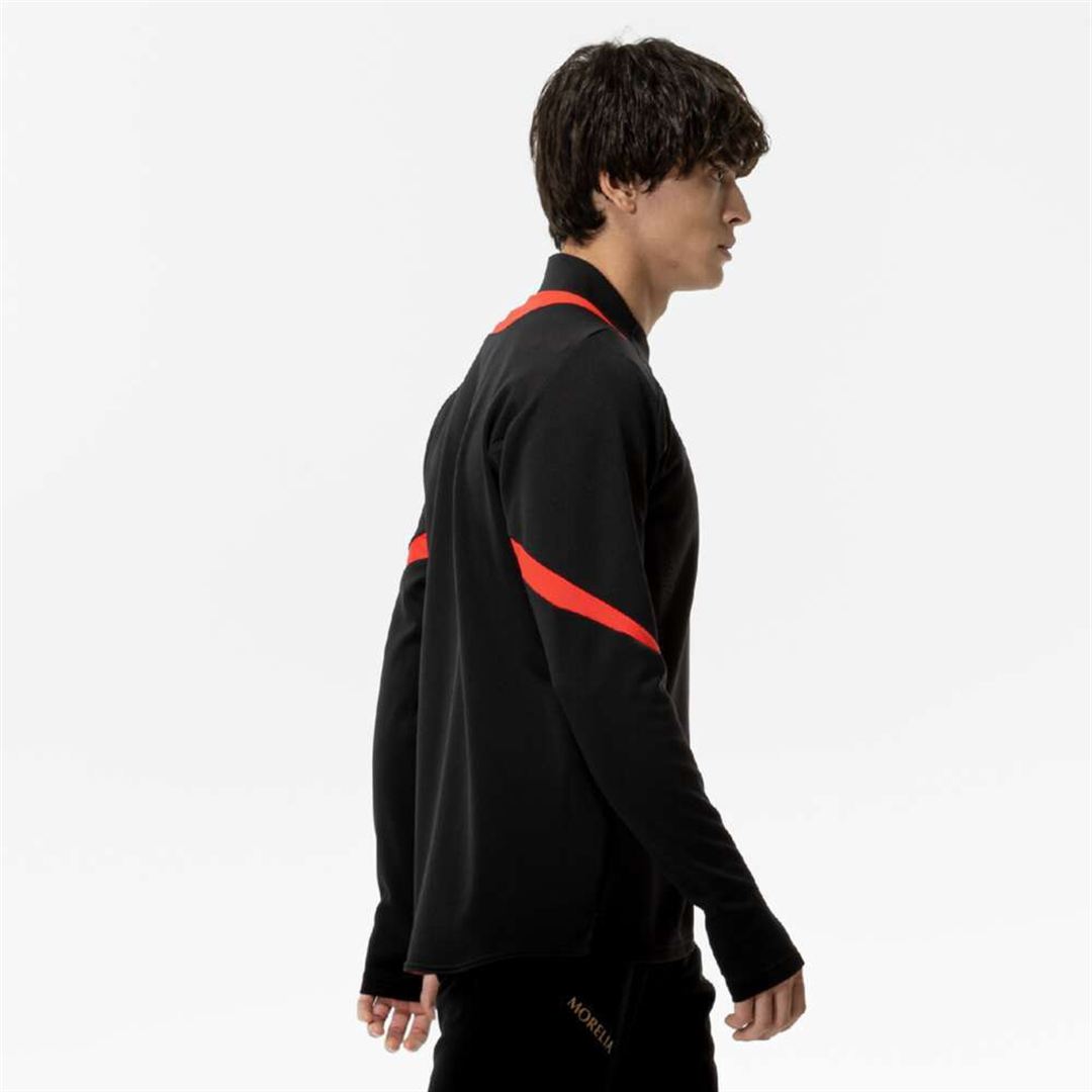 モレリア トレーニングトップ ブラック S
