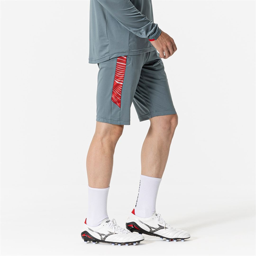 トレーニングハーフパンツ リードグレー 130
