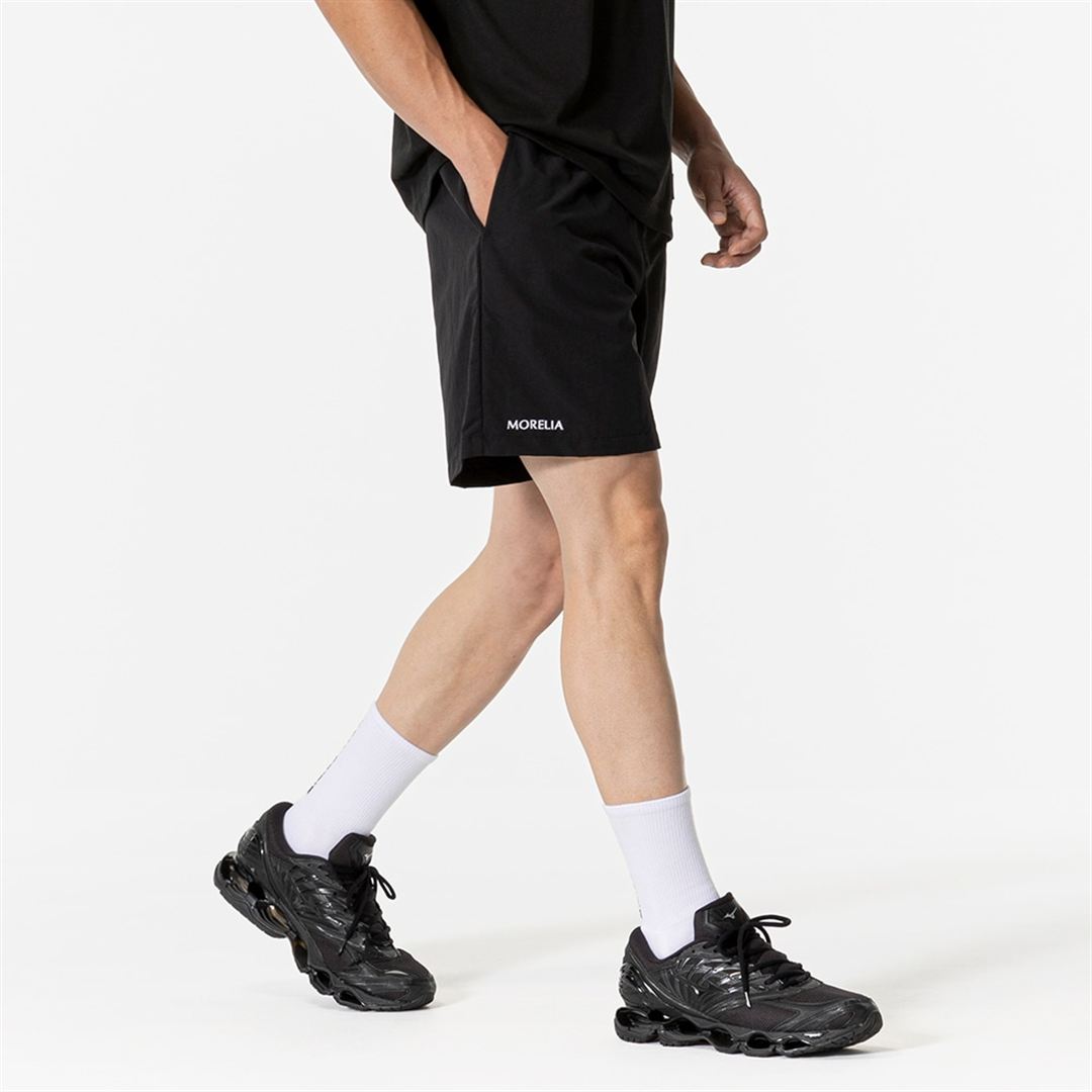 モレリア ウーブンハーフパンツ ブラック S