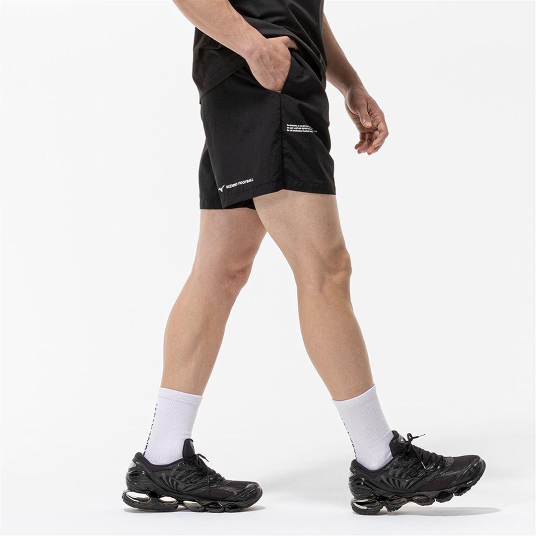 ウーブンバギーショートパンツ ブラック XL