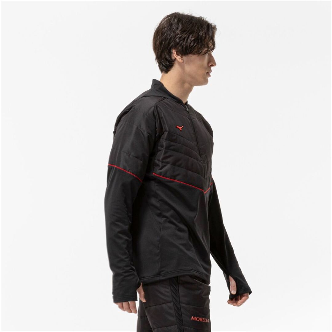 モレリア ハイブリッドトレーニングトップ ブラック 2XL
