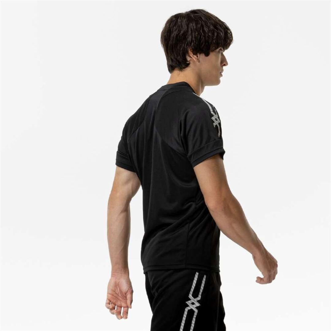 MCライン Tシャツ(陸上競技) ブラック×ホワイト XS