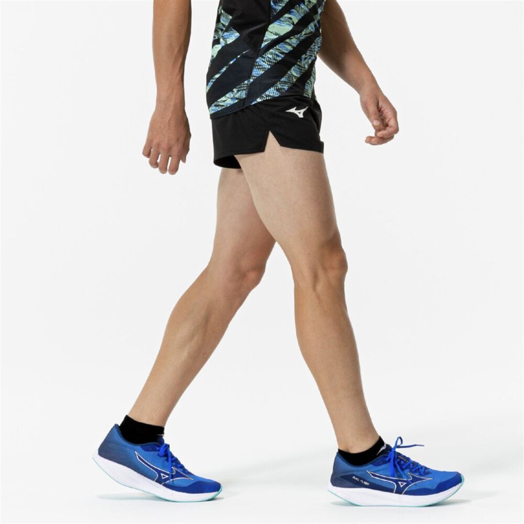 MTCレーシングパンツ(陸上競技) ブラック×ネオミント 2XL