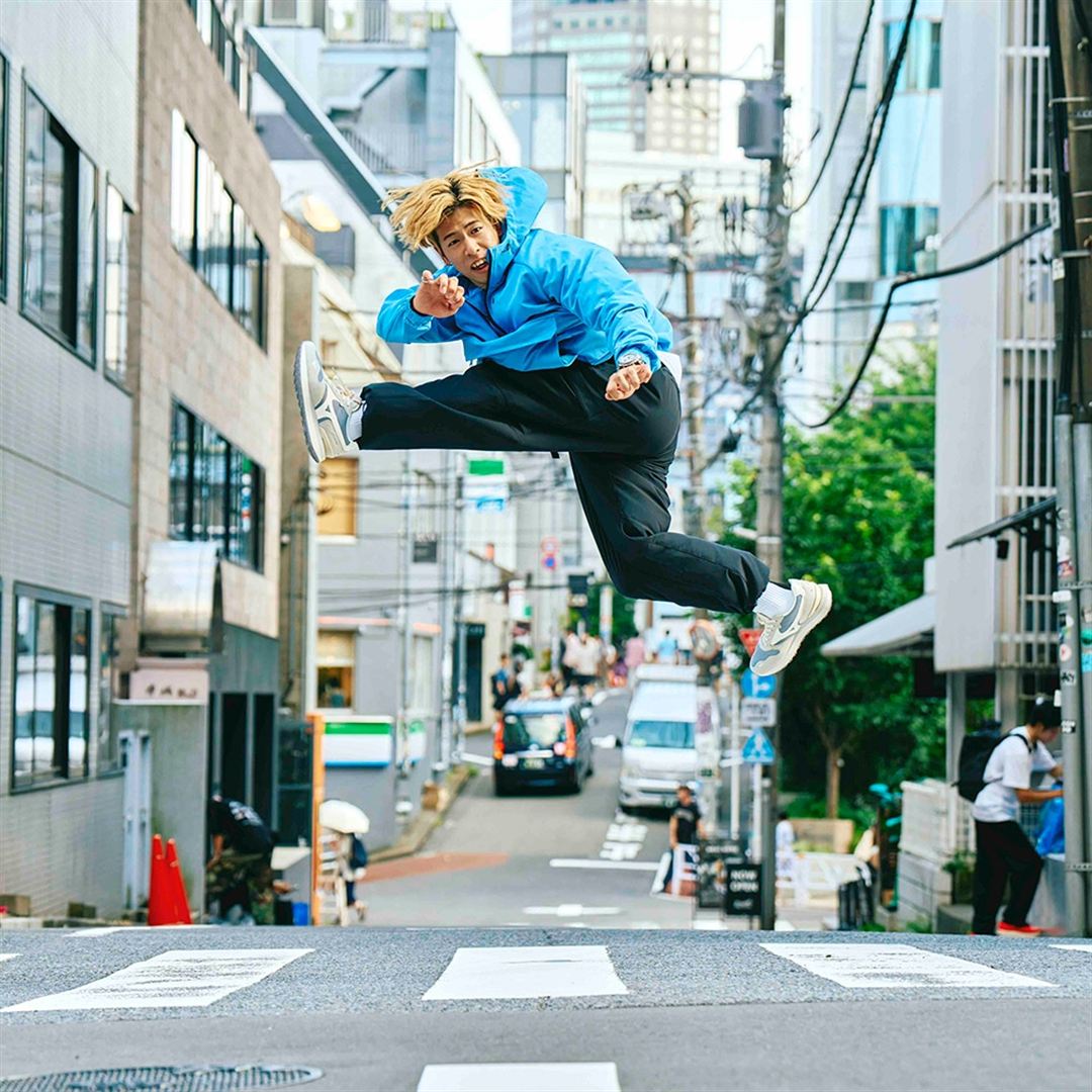 ルーズフィットロングパンツ ブラック S