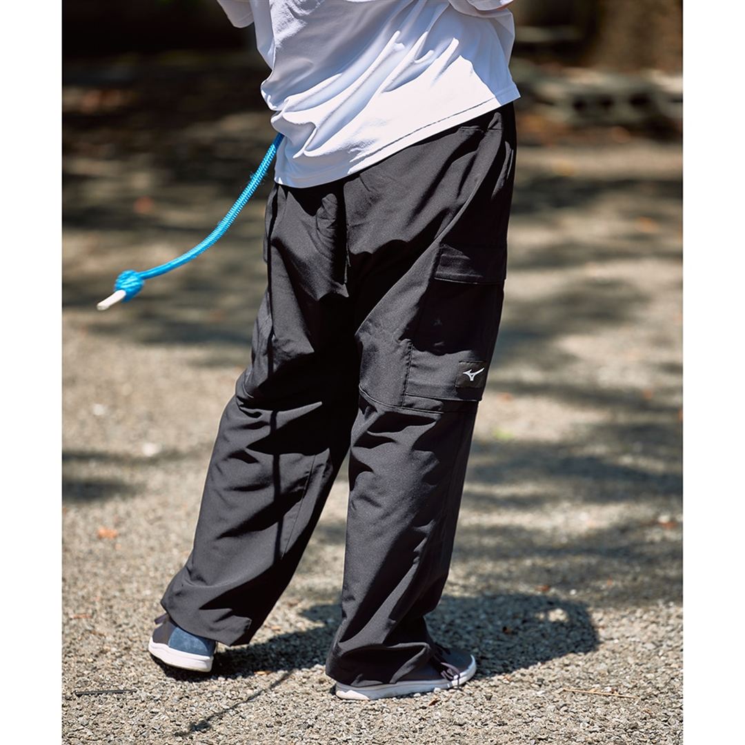 ルーズフィットロングパンツ パリジャンブルー XL