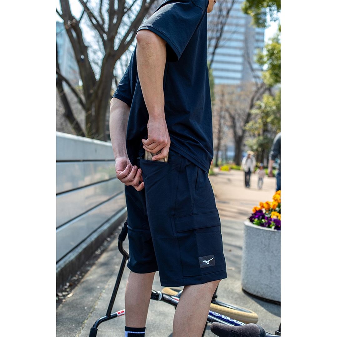 ルーズフィットショートパンツ ブラック XL