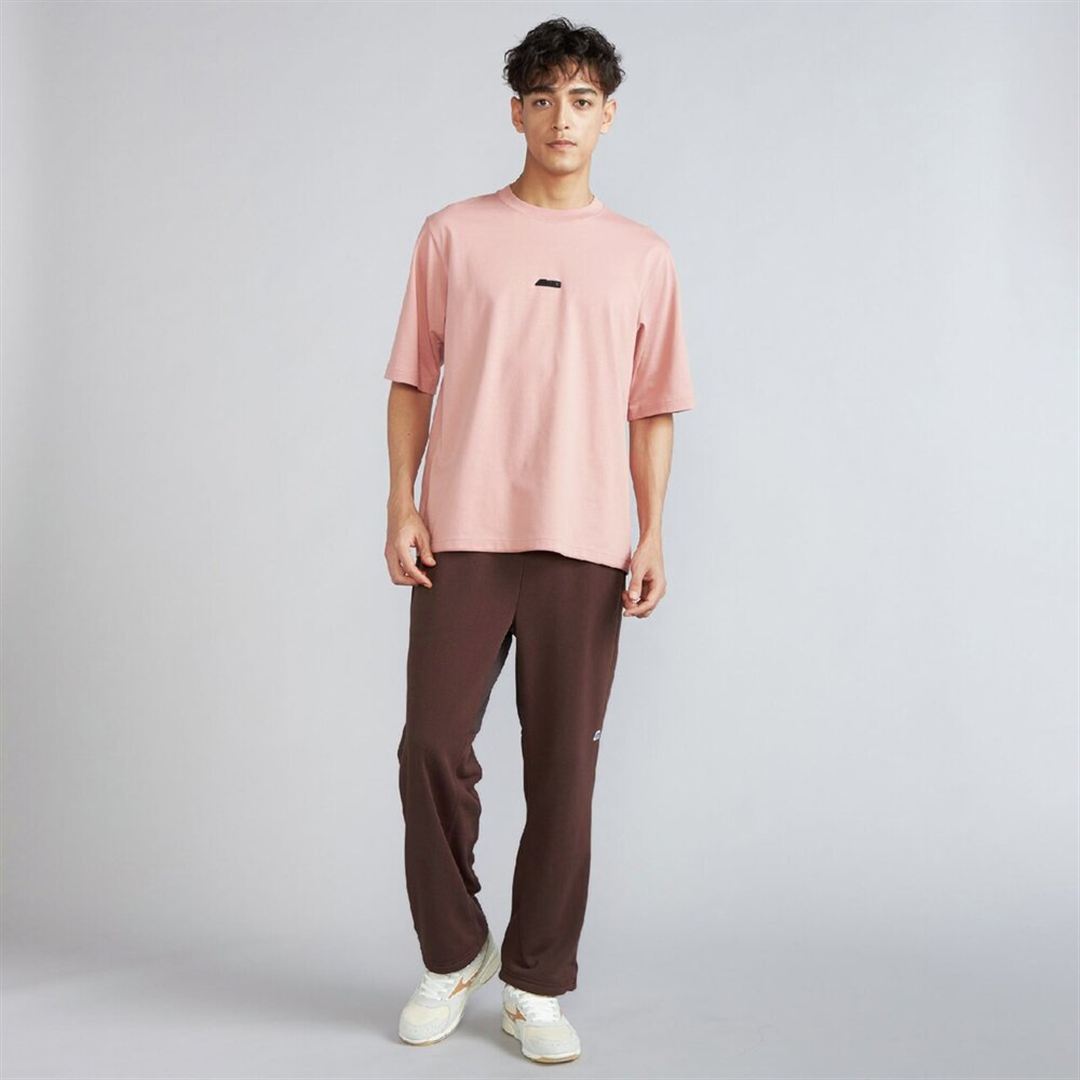 【ミズノ直営限定】モノグラムMポリエステルスパントスウェットパンツ ブラウン XL