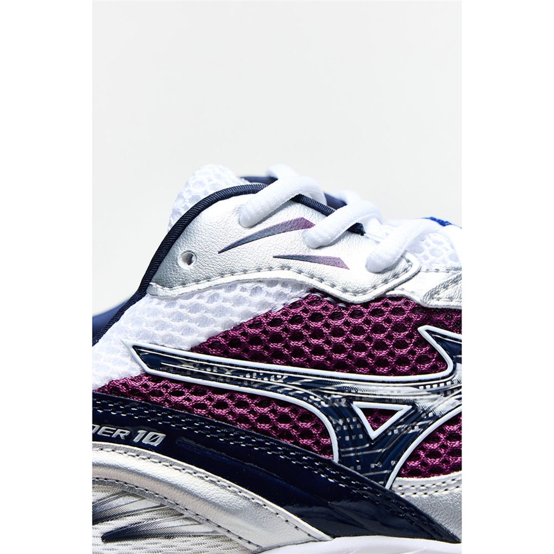 WAVE RIDER 10 ホワイト×ブラック×パープル 29.5