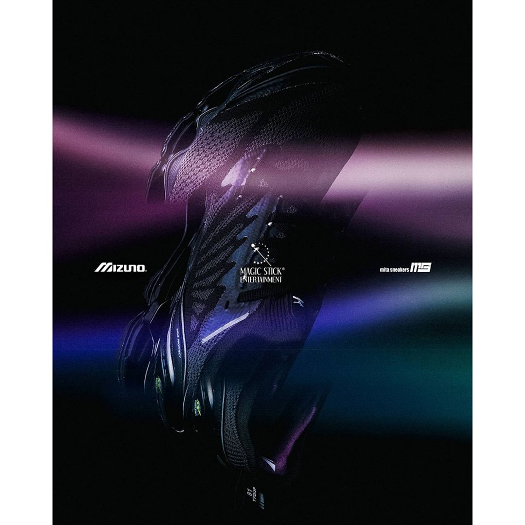 WAVE PROPHECY LS MAGIC STICK MITA ブラック×パープル 24.5