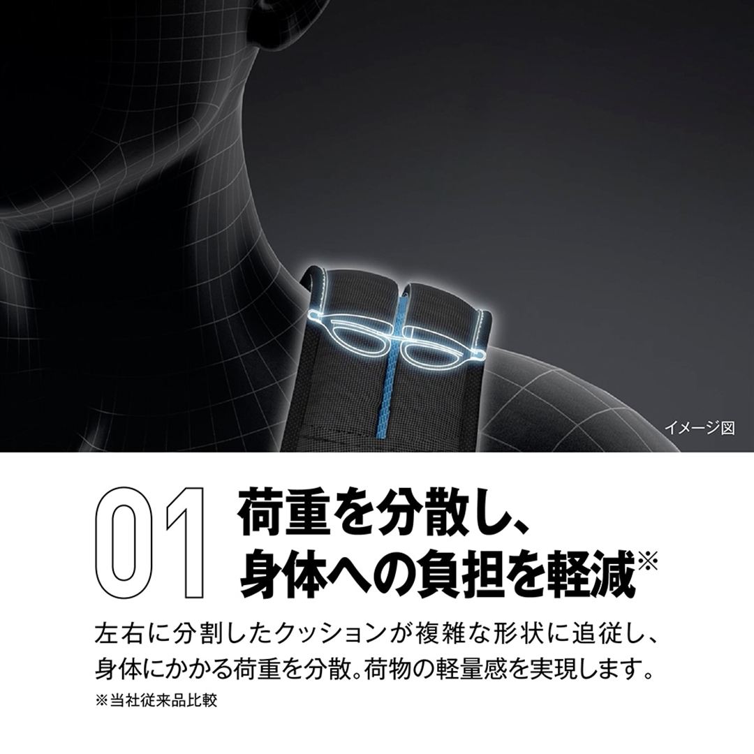 【ミズノ公式オンライン限定】ワークバックパック25L ブラック
