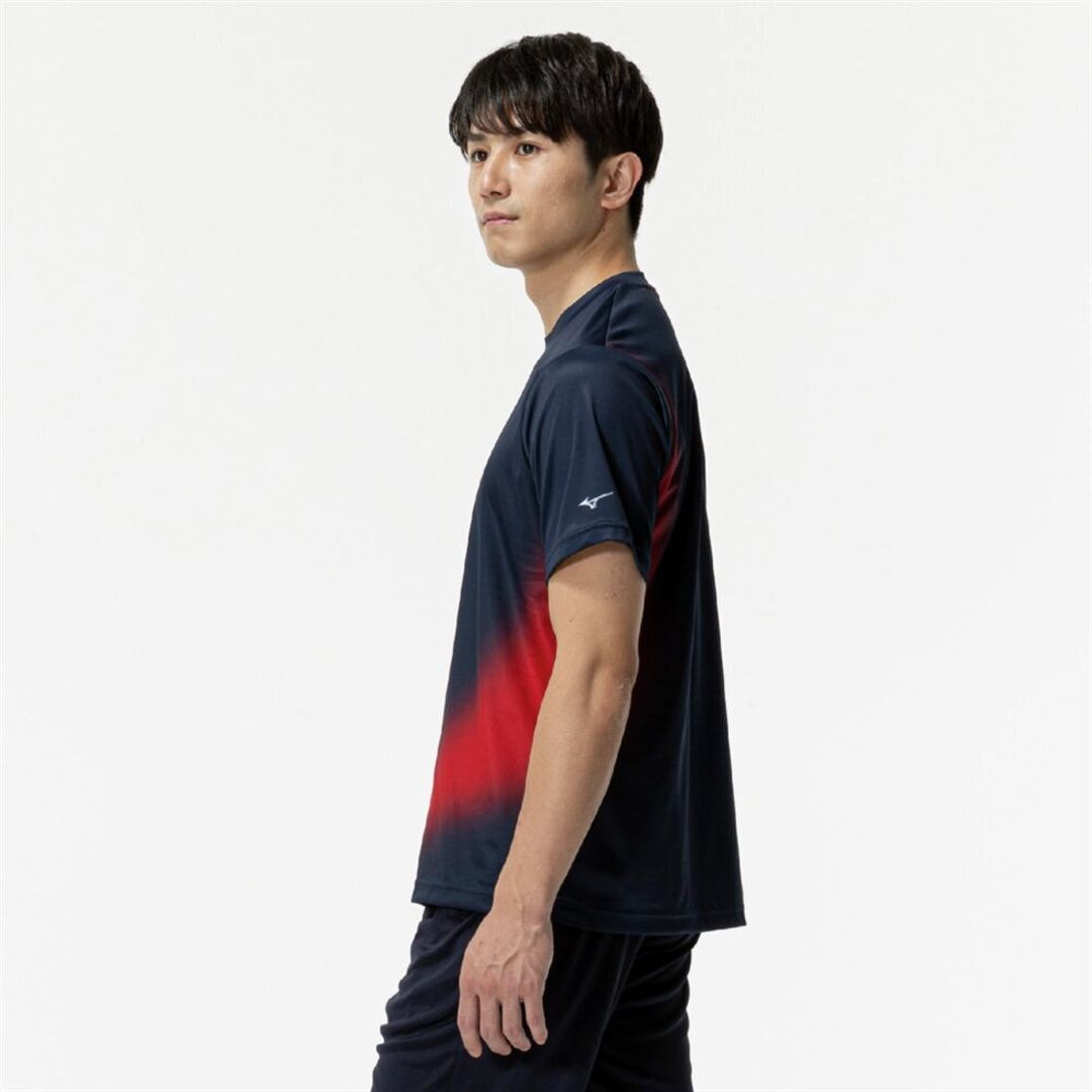 KISHOグラフィックTシャツ ネイビー XO